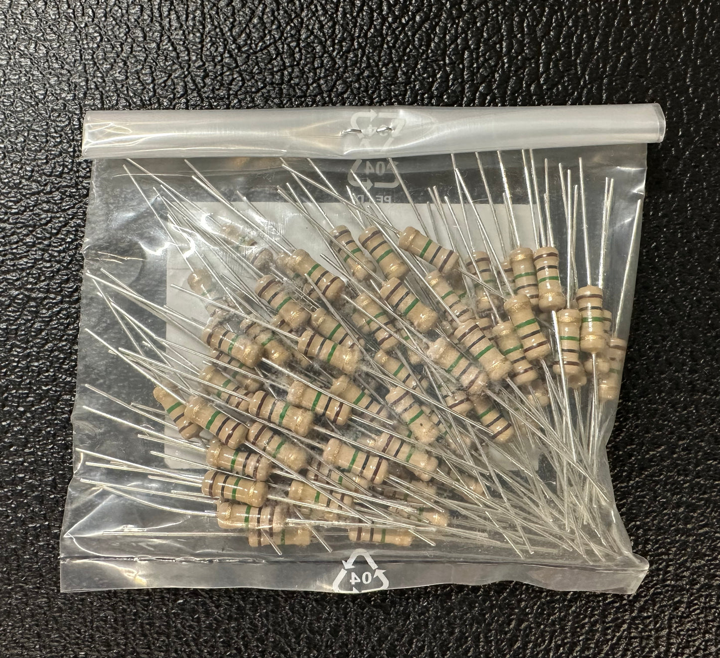 ROYAL OHM 1 Meg Ohm 1 WATT Carbon Film resistors (bag of 100 pieces)