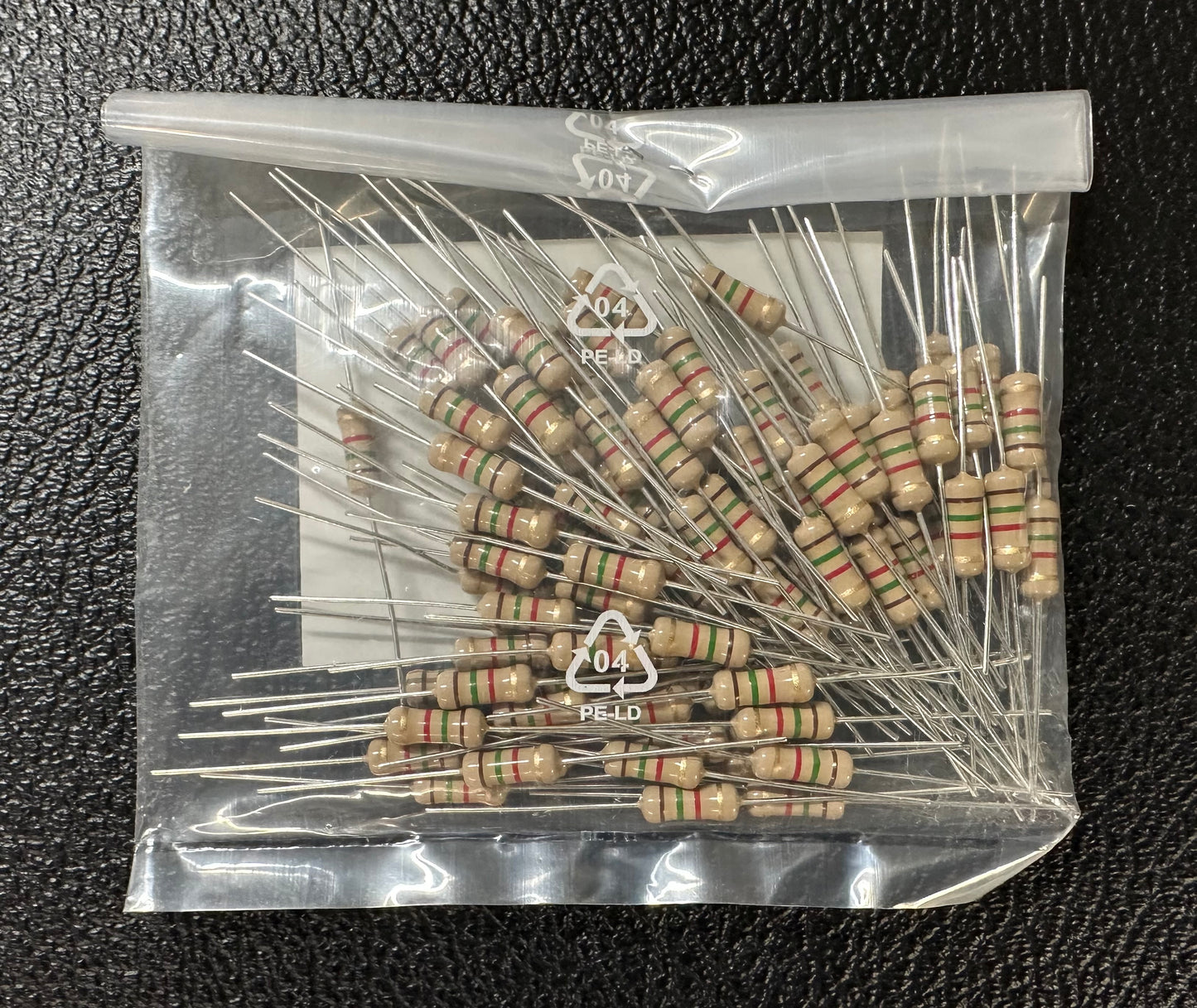 ROYAL OHM 1.5K Ohm 1 WATT Carbon Film resistors (bag of 100 pieces)
