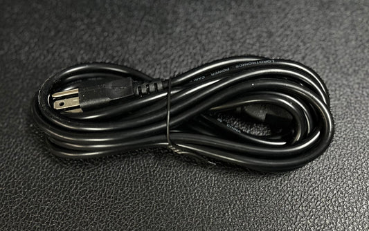 18 awg 3 conductor AC power cable 10 feet with IEC end plug $4.99 ea.