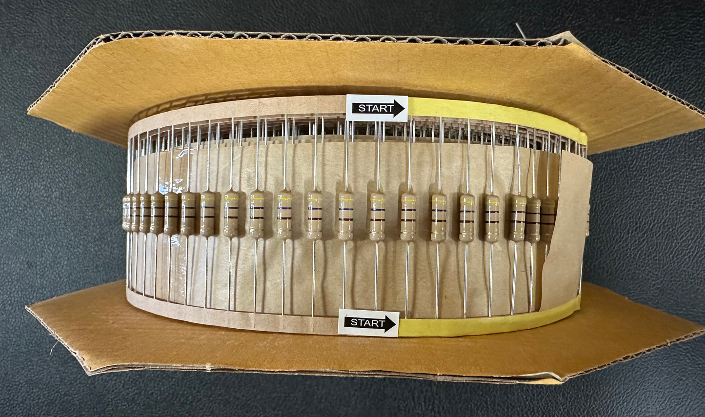 2 Watt OHMITE "Little Rebel " Carbon Film resistors