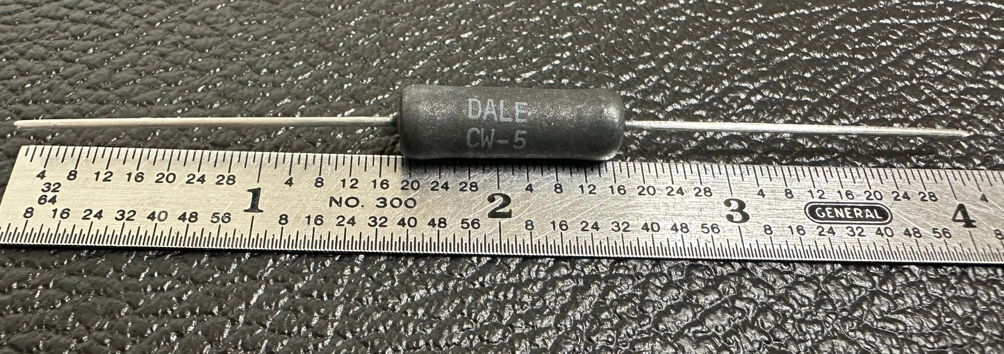 N.O.S. Dale 1K 5W resistors (1987 production & dwindling supply)