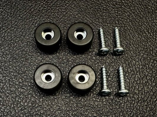 (4) Four (small size) rubber feet (for amplifier cabinet with #10 7/8" screws