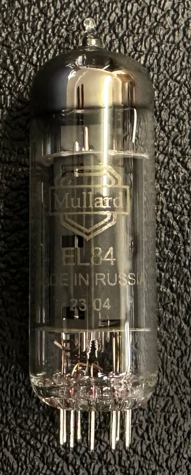 Re-issue Mullard EL84 / 6BQ5 Premium Matched Quartet (4) power tube set